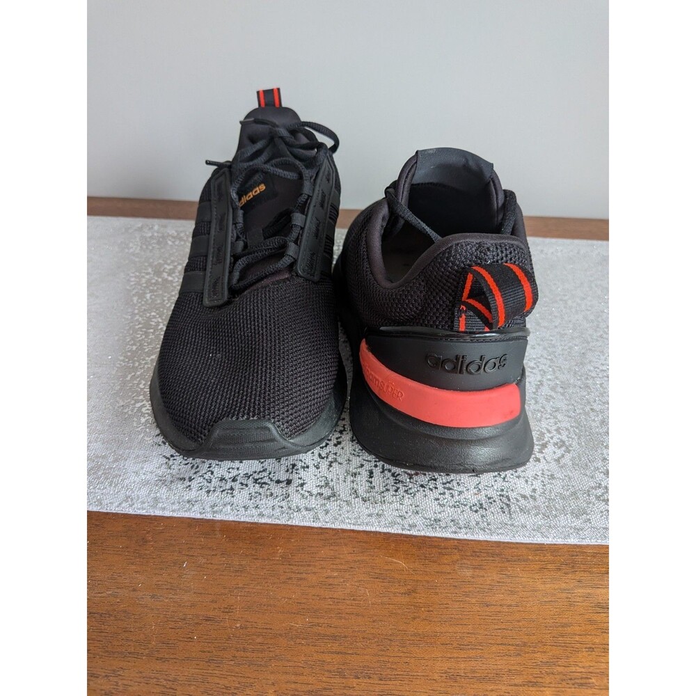 Adidas Racer TR21 Black Running Gym Shoes Men Size 9 Walking Jogging Sneakers - Picture 4 of 8